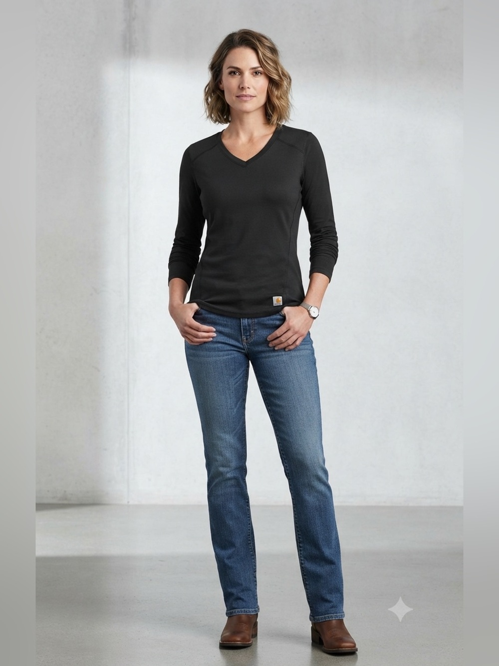 Carhartt Black Logo Performance Top